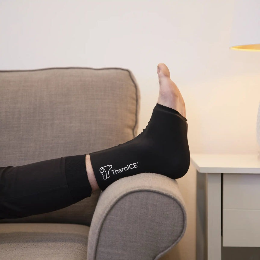 TheraICE Hot & Cold Ankle Compression Sleeve