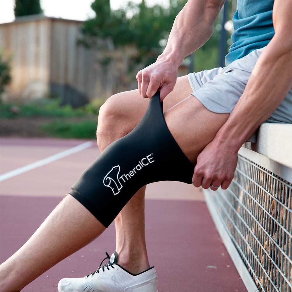 TheraICE Lower Body Recovery Bundle - Knee Sleeve & Ankle Sleeve